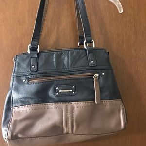 Stone & Company soft leather shoulder bag.